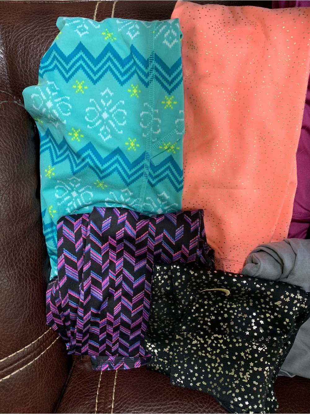 Miscellaneous BUNDLE girl’s medium & 10/12 bottoms/leggings in VGUC - Picture 3 of 11